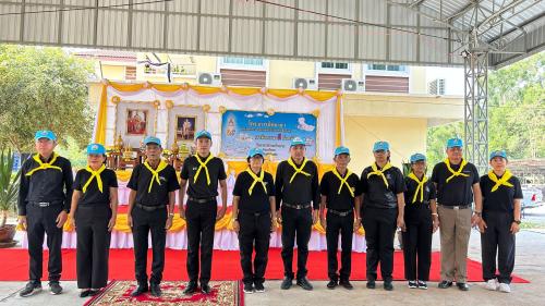 พช.จังหาร จังหวัดร้อยเอ็ด : กิจกรรมจิตอาสาพัฒนาและทำความสะอาด เนื่องในวันจักรี